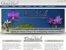 Tablet Screenshot of orchidvault.com